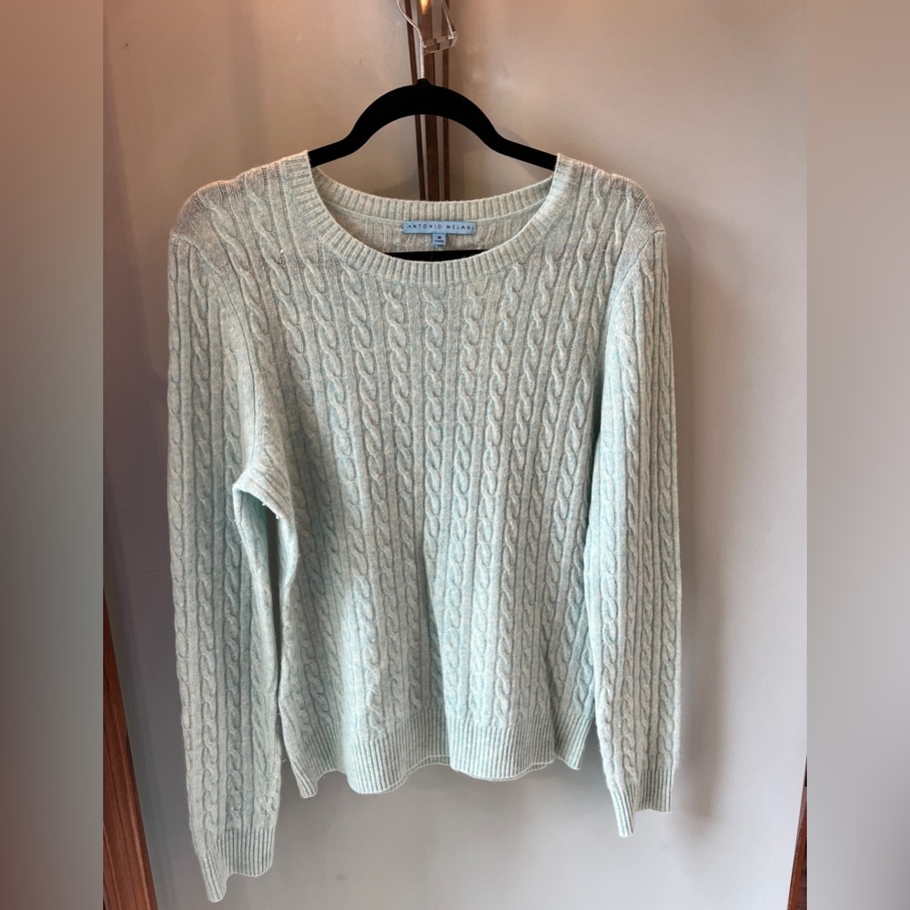 Antonio Melani light blue sweater, Women’s size medium